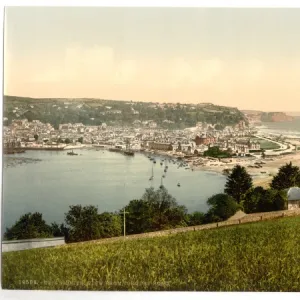 View from Torquay Road, Teignmouth, England