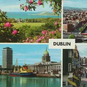 Four views of Dublin, Republic of Ireland