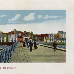 Vilagarcia de Arousa, Pontevedra, Entrada del muelle