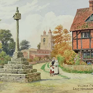 Village Cross, East Hagbourne, Oxfordshire