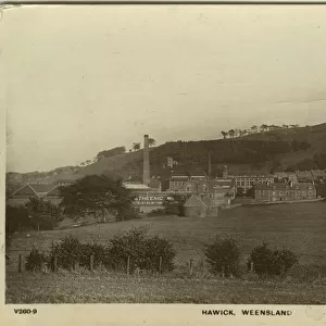 The Village, Hawick, Jedburgh, Weensland, Roxburghshire, Scotland. Date: 1909