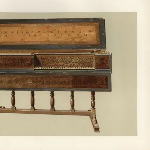 Virginal or harpsichord, Vierkante Clavisingel