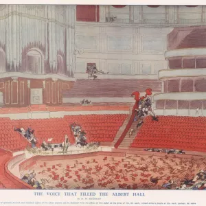 The Voice that filled the Albert Hall by H. M. Bateman