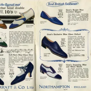 W Barratt & Co Ltd shoe catalogue, shoes and slippers