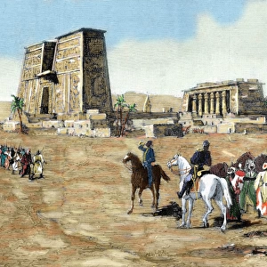 War in Egypt. The emissaries of Arabi Pasha recruiting soldi