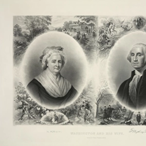Washington and his wife