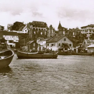 Waterside view, Monrovia, Liberia, West Africa