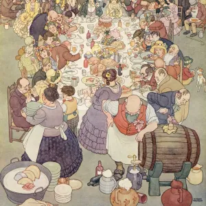 Wedding Feast by William Heath Robinson