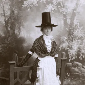 Welsh Woman in traditional costume