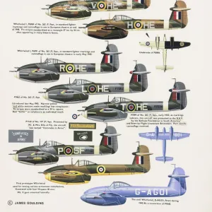 Westland Whirlwind aeroplanes