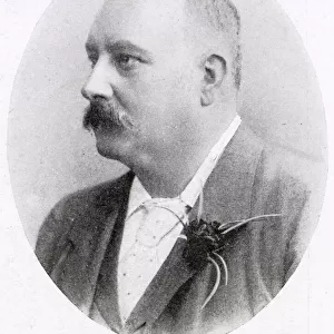 William John Crump (1850 - 1923), first Mayor of Islington in 1900-02. Date: 1900