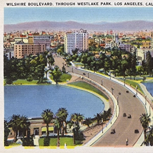 Wilshire Boulevard, Los Angeles, California, USA