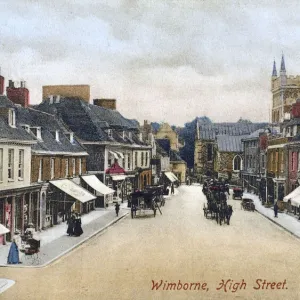 Wimborne Minster, Dorset - The High Street