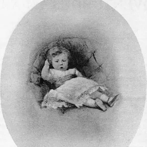 Winston Churchill as a baby