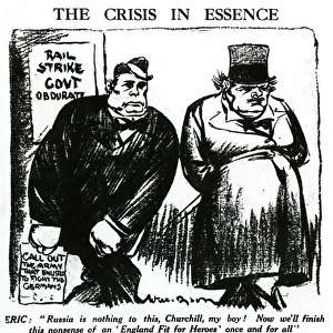 Winston Churchill - Daily Herald Cartoon