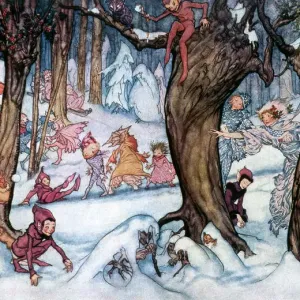 Winter Frolic Print, 1924 Winter Frolic Print, 1924