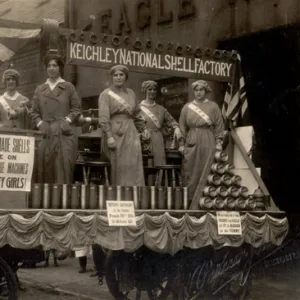 Women Munitions Workers Keighley WW1