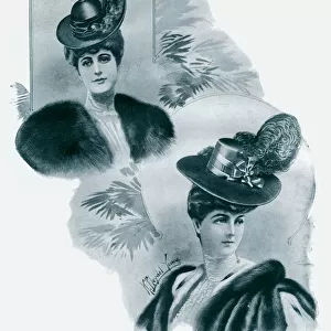 Womens hats 1905