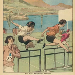 Womens hurdles at Monte Carlo