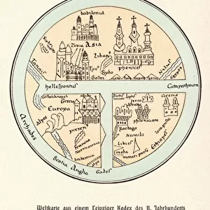 World Map / Leipzig Codex