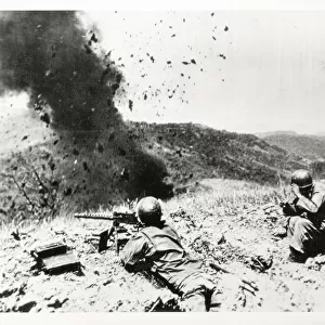 World War II satchel charge on Luzon, Philippines