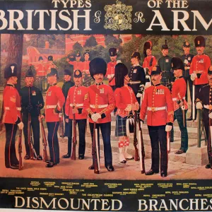 WW1 poster, Types of the British Army