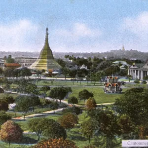 Yangon, Myanmar (formerly Rangoon Burma), Cantonment Gardens