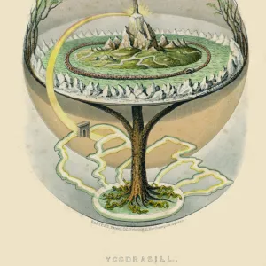 Yggdrasil, the Tree of Life in Norse mythology