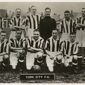 York City FC football team 1936