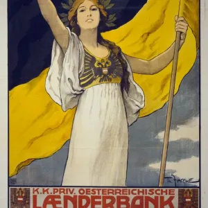 Austro-Hungarian War Bond Poster Print, 1917. Art Prints, Posters