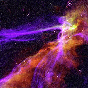 Cygnus Loop Supernova Blast Wave