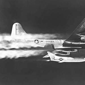 D-558-2 Dropped from B-29 Mothership
