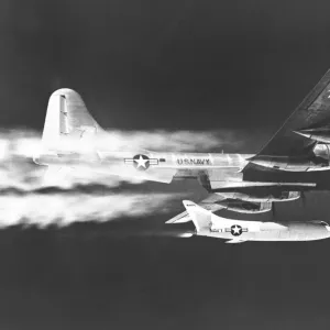 D-558-2 Dropped from B-29 Mothership