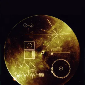 Space Exploration Metal Print Collection: Voyager 2