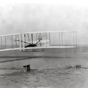 The Wright Brothers First Heavier-than-air Flight