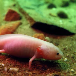 Axolotl - albino specimen