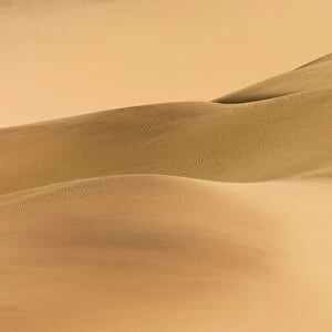 Compressed Perspective of the Big Namib Dunes Eastern edge of the Dune Belt near Walvis Bay Namibia, Africa