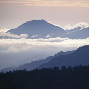Western Sepik Torricelli Mountain range from Mt Somoro - Papua New Guinea