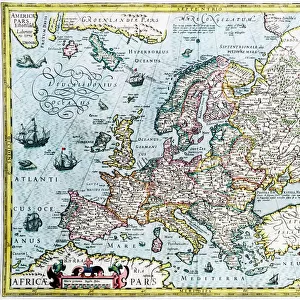 Maps and Charts Photographic Print Collection: Gerardus Mercator's Cartographic Legacy