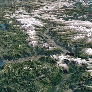 The Alps, 3D artwork C015 / 6563