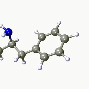 Amphetamine drug molecule