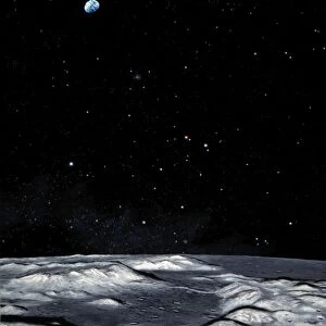 Apollo 17 landing site on Moon