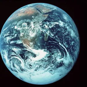 Apollo 17 photograph of whole earth