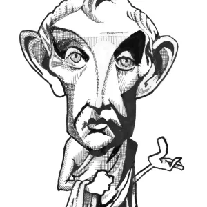 Aristotle, caricature