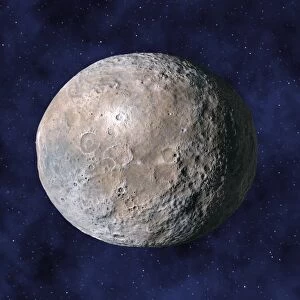 Asteroid Ceres, artwork