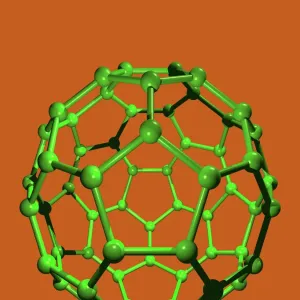 Buckminsterfullerene molecule