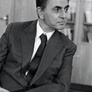 Carl Sagan, US astronomer