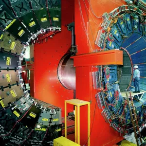 CDF particle detector, Fermilab