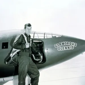 Charles Chuck Yeager. American pilot