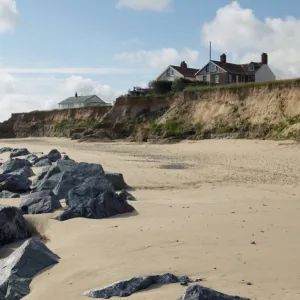 Coastal erosion, Norfolk